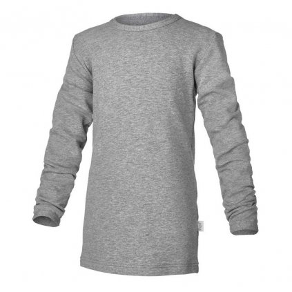 T-Shirt LA Outlast® - grau meliert (Größe 134)