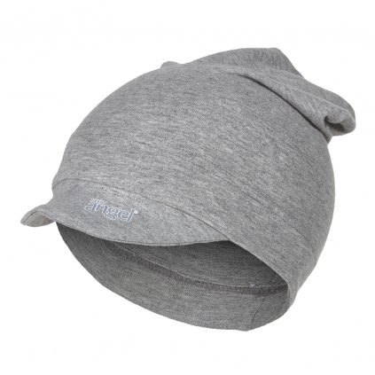 Stretch-Schirmmütze lang Outlast® - grau meliert (Größe 3 | 42-44 cm)