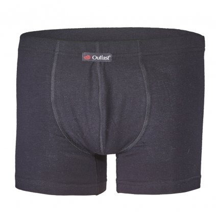 Herren Boxershorts mit Flachnähten dünn Outlast® - schwarz