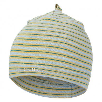 Mütze Beanie Streifen Outlast® - Streifen flechtig olive (Größe 1 | 36-38 cm)