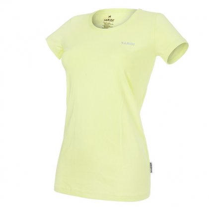 Damen T-Shirt dünn kurzer Ärmel REFLEX Outlast® - zitrone (Größe S)