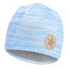 Beanie Strickmütze glatt Outlast® - hellblau meliert