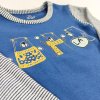 T-Shirt langer Ärmel Motiv Outlast® - indigo-Bären/Streifen