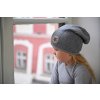Slouch Beanie gefüttert Outlast® - grau