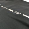 Sweatshirt gefüttert aufknöpfbar Outlast® - anthrazit/Streifen weißschwarz