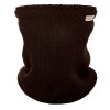 Set Beanie Strickmütze und Strickloop Outlast® - schwarz