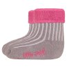 Froteesocken Outlast® - dunkelgrau/rosa