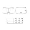 Boxershorts dünn Flachnaht Outlast® - grau meliert