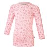 T-Shirt lange Ärmel DRUCK Outlast® - hellaltrosa Mäuschen