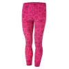 Leggings DRUCK Outlast® - rosa Pfingstrosen