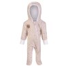 Overall gefüttert BIO langer Ärmel Outlast® - beige Sternchen/weiß