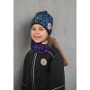 Beanie Mütze gefüttert Outlast® - Neon Tupfen/Schwarz