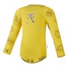 Baby Body Motiv DRUCK Outlast® - Gelbgrün Tiere/Gelbgrün