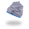 Beanie Mütze gefüttert Outlast® - Blau meliert/Blau royal