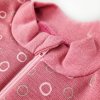Kinder Zip Up Sweatjacke warm - Rosa