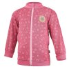Kinder Zip Up Sweatjacke warm - Rosa