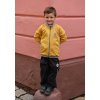 Kinder Zip Up Sweatjacke warm - Ockergelb