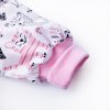 Overall gefüttert langer Ärmel Outlast® - Weiß Löwen/Babyrosa