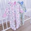 Overall gefüttert langer Ärmel Outlast® - Weiß Löwen/Babyrosa