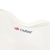 Body dünn kurzer Ärmel Outlast® - Kaffee Weiß