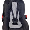 Kindersitzunterlage Outlast® - Grau Meliert