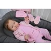 Erstlingsset BIO Outlast® - Hellrosa Sternchen/Babyrosa
