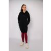 Kinder Sweatkleid Stick - Schwarz