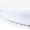Spannbettlaken für Kinderwagen BAMBUS - weiss