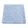 Decke Badetuch Musselin - Hellblau