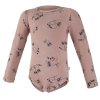 Baby Body Langarm DRUCK Outlast® - Nuss Waschbären