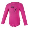 Baby Body Langarm Motiv Outlast® - Rosa