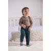 Baby Body Langarm Motiv Outlast® - Nuss