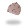 Beanie Mütze DRUCK Outlast® - Nuss Waschbären