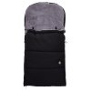 Fußsack DE LUXE 5Punkt Outlast® - Schwarz/Grau