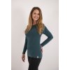 Damen T-Shirt lange Ärmel Outlast® - Dunkel Smaragdgrün