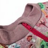 Baby-Sweatjacke warm - Fliegenpilze Altrosa