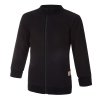 Zip Up Sweatjacke für Kinder warm - Schwarz
