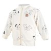 Sweatjacke - Beige Hündchen