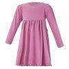 Kleid dünn langer Ärmel Outlast® - Dunkelaltrosa