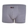 Herren Boxershorts dünn Flachnaht Outlast® - mittelgrau