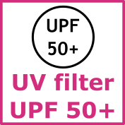 UV filter UPF 50+