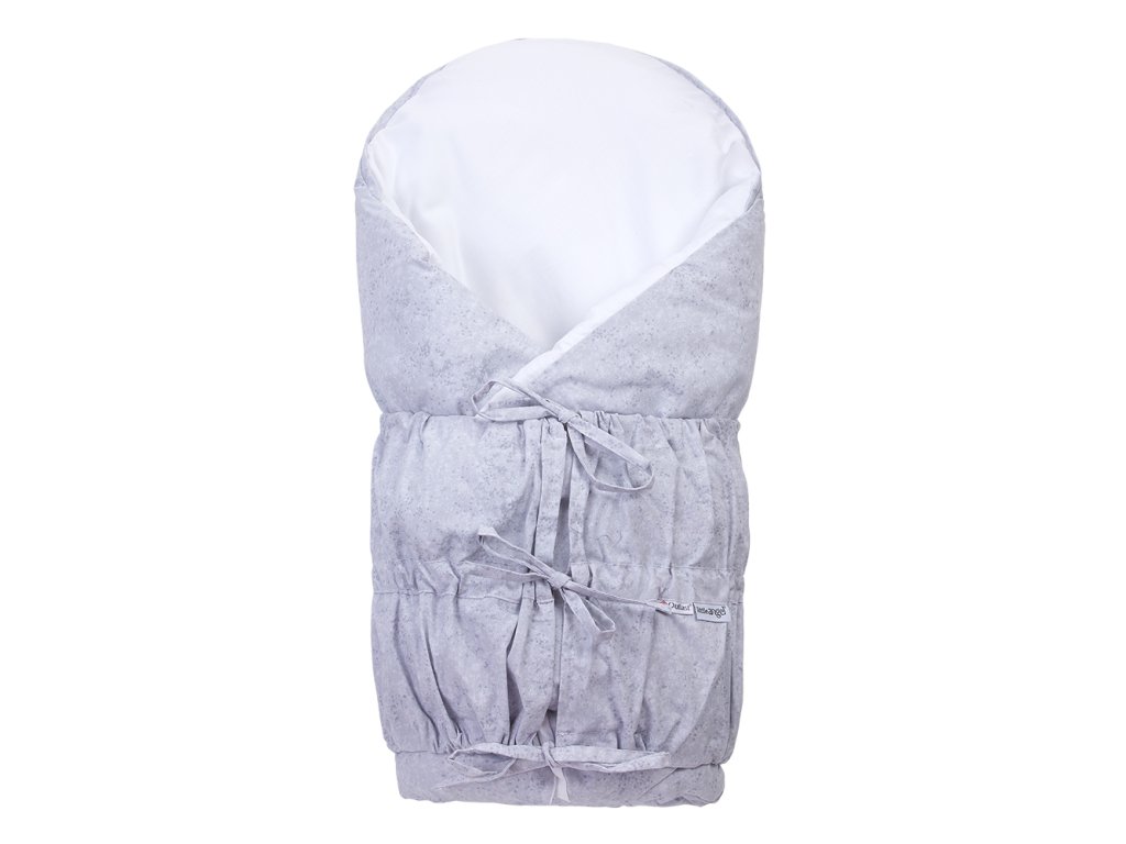 Zavinovačka zaväzovacia pevný chrbát ANGEL - Outlast® - šedá mramor