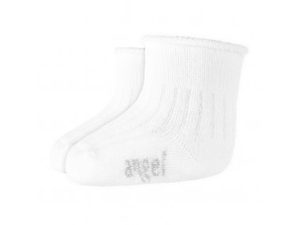 Ponožky froté novorodenecké Outlast® - biela