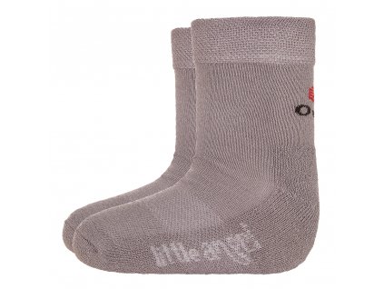 Ponožky froté Outlast® - tm.šedá