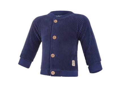 Kabátik podšitý menčester Outlast® - tm.modrá