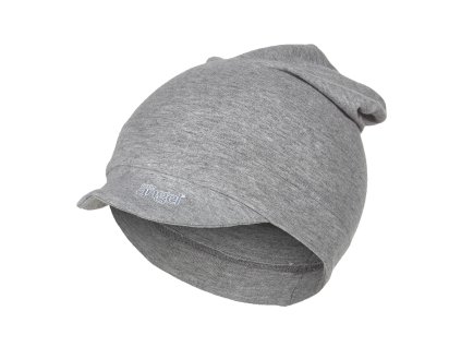 Šiltovka šmyk dlhá Outlast® - šedý melír (Veľkosť 3 | 42-44 cm)