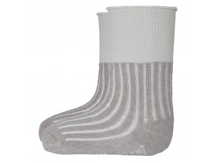 Ponožky froté protisklz Outlast® - tm. šedá