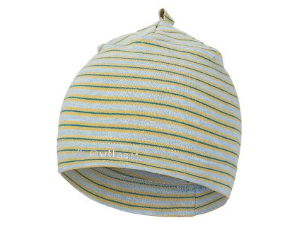 Čiapka šmyk naťahovacia PRUH Outlast® - pruh lišajníkoliva (Veľkosť 1 | 36-38 cm)