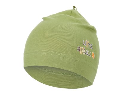 Čiapka tenká obrázok Outlast® - zelená matcha (Veľkosť 1 | 36-38 cm)