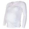 Tričko tehotenské DR tenké Outlast® - biela (Veľkosť M)